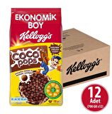 Kellogg's Coco Pops Topları 700 gr x 12 Adet, Lif, Demir Ve 7 Vitamin İçerir