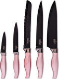 Karaca Rosegold 6 Parça Bıçak Seti
