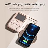 Taşınabilir 3.2 inç Mini oyun Konsolu ve Çift Şarj USB Power Güç Bank Retro Çocuk Oyunları 10000