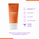 JUST PROTECTED FROM SUN - SPF50+ Leke Karşıtı Yüksek Korumalı Güneş Kremi | Tüm Cilt Tipleri 50ml
