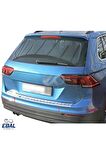 VW Tiguan  Arka Tampon Üstü Koruma 2016 ve üzeri P.Çelik