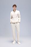 DeFacto Chino Kanvas Pantolon Tapered Fit Cepli C9443AX24AUBG74