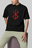 Berserk Baskılı Unisex Oversize Anime Tişört