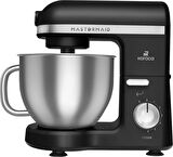 Karaca Mastermaid Chef Pro Çift Kollu Stand Mikser Matte Black Silver 1750 W