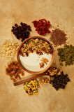 Granola Çikolata -Fındık - Üzüm 500 Gram