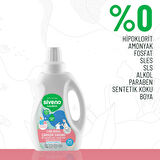Siveno %100 Doğal Bebek Çamaşır Sabunu Kendinden Yumuşatıcılı Bitkisel Deterjan Konsantre 750 ml X2 Adet