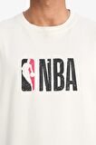 DeFactoFit NBA Wordmark Oversize Geniş Kalıp Bisiklet Yaka Kısa Kollu Tişört W6365AZ25SMER105