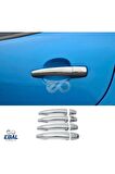 Peugeot 208 Krom Kapı Kolu 4 Kapı 2012 Üzeri P. Çelik