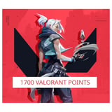 VALORANT 1700 Points Hediye Kartı (Gift Card)