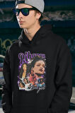 Şarkıcı Rihanna Baskılı Unisex Oversize Hoodie