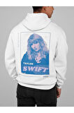 Reputation Taylor Swift Baskılı Unisex Oversize Şarkıcı Hoodie