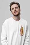 One Punch Man Baskılı Unisex Oversize Anime Sweatshirt