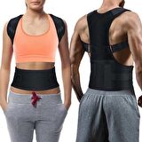 Ankaflex Fitness Bayan Erkek Vücut Şekillendirici Korse Manyetik Sırt Dik Duruş Korsesi