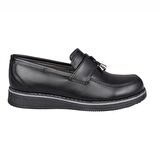 3050 31-35 Arası Mat Siyah Çocuk Kundura