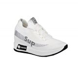 GUJA 22y305 Dolgu Topuk Beyaz Kadın Sneakers