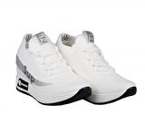 GUJA 22y305 Dolgu Topuk Beyaz Kadın Sneakers