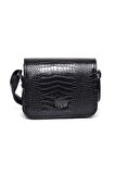 Armine Armine 189 Siyah Croco Kadın Çanta