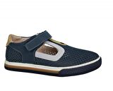 Şirin Bebe 221-71 Lacivert Sarı Çocuk Sandalet