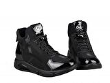 GUJA 22k303-3 Dolgu Topuk Siyah Kadın Sneakers