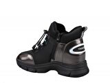 GUJA 22k303 Dolgu Topuk Gri Kadın Sneakers