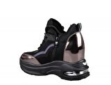 GUJA 22k300-9 Dolgu Topuk Gri Kadın Sneakers