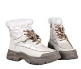 GUJA 22k310-5 Dolgu Topuk Bej Kadın Sneakers