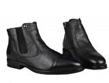 Pierre Cardin 11925251 Hakiki Deri Siyah Erkek Bot