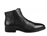 Pierre Cardin 11925251 Hakiki Deri Siyah Erkek Bot