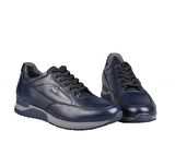 FOSCO 2010-1 Hakiki Deri Lacivert Erkek Günlük Ayakkabı