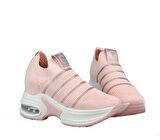 GUJA 23y300-4 Dolgu Topuk Pembe Kadın Sneakers