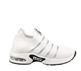 GUJA 23y312 Dolgu Topuk Beyaz Kadın Sneakers