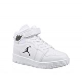 Cool Haykat Boğazlı Beyaz Çocuk Sneakers