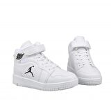 Cool Haykat Boğazlı Beyaz Çocuk Sneakers