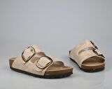 Pierre Cardin Pc-6958 Ortopedik Krem Kadın Terlik