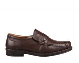 KOMCERO 3y1622 Hakiki Deri Kahve Erkek Günlük Ayakkabı