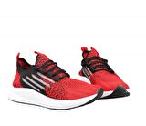 Marka Sesi 507 Kırmızı Siyah Erkek Sneakers