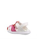 Şirin Bebe 231-102 Beyaz Fusya Çocuk Sandalet