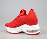 GUJA 24y300-14 Dolgu Topuk Kırmızı Kadın Sneakers