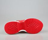 GUJA 24y300-14 Dolgu Topuk Kırmızı Kadın Sneakers