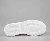 GUJA 24y361 Dolgu Topuk Beyaz Kadın Sneakers