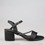 Style Star sy472 Siyah Kadın Topuklu Ayakkabı