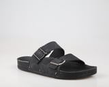 Pierre Cardin Pc-7241 Ortopedik Siyah Nubuk Erkek Terlik