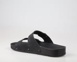 Pierre Cardin Pc-7241 Ortopedik Siyah Nubuk Erkek Terlik