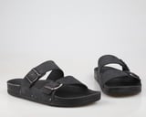 Pierre Cardin Pc-7241 Ortopedik Siyah Nubuk Erkek Terlik