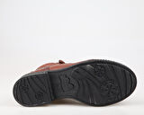 CASTLE BLACK 20911 Hakiki Deri Taba Kadın Bot