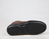 CASTLE BLACK 42645 Hakiki Deri Ortopedik Kahve Kadın Bot