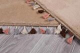 My Evilla Modern Dekoratif Multi Saçaklı Klozet Takımı 60x100