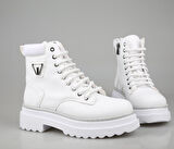 Miss Park Moda k35 Beyaz Kadın Bot