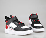 MP 251-3401 Siyah-Kırmızı Çocuk Sneakers