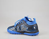 Cool Pele Çoraplı Saks Mavi Çocuk Halı Saha Ayakkabısı